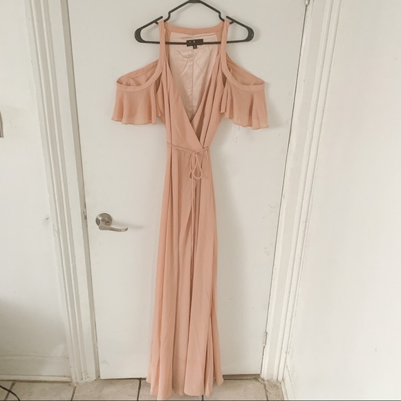 Dusty Rose Bridesmaids Dress - Picture 4 of 4
